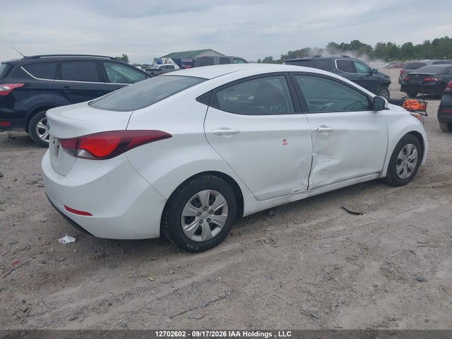 12702602 :رقم المزاد ، 5NPDH4AE3GH794629 vin ، 2016 Hyundai Elantra Se/sport/limited مزاد بيع