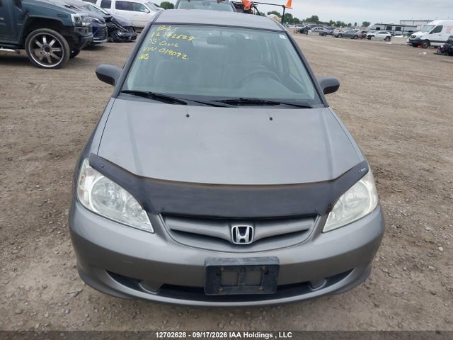 12702628 :رقم المزاد ، 2HGES16365H014092 vin ، 2005 Honda Civic مزاد بيع
