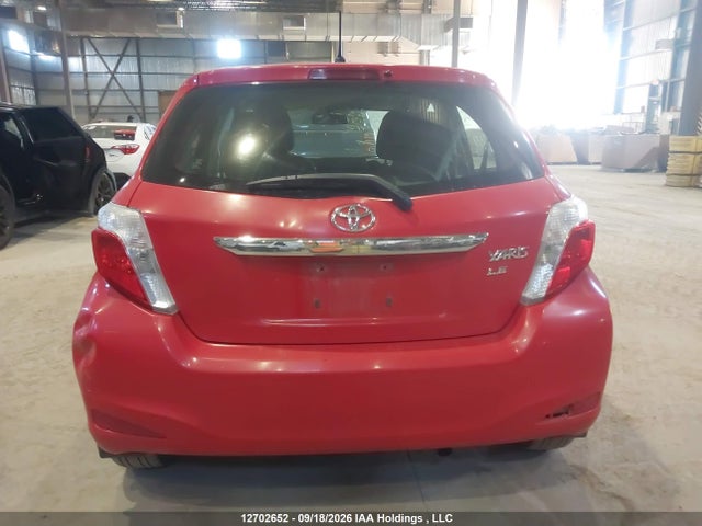 2012 Toyota Yaris მანქანა იყიდება აუქციონზე, vin: JTDKTUD33CD516412, აუქციონის ნომერი: 12702652