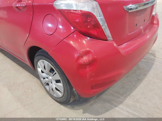 2012 Toyota Yaris მანქანა იყიდება აუქციონზე, vin: JTDKTUD33CD516412, აუქციონის ნომერი: 12702652