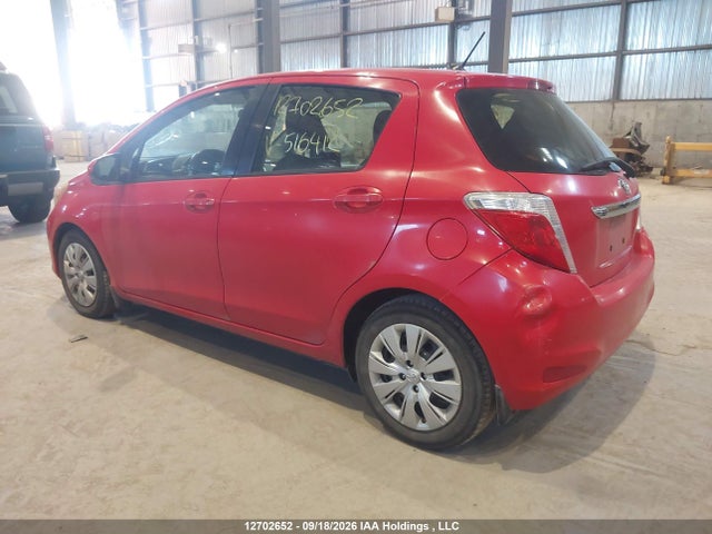 2012 Toyota Yaris მანქანა იყიდება აუქციონზე, vin: JTDKTUD33CD516412, აუქციონის ნომერი: 12702652