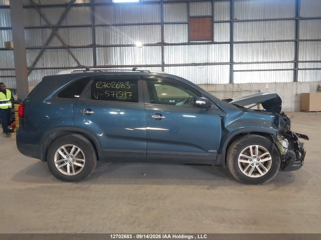 KIA SORENTO LX 2015 5XYKTDA71FG571597 Image 13