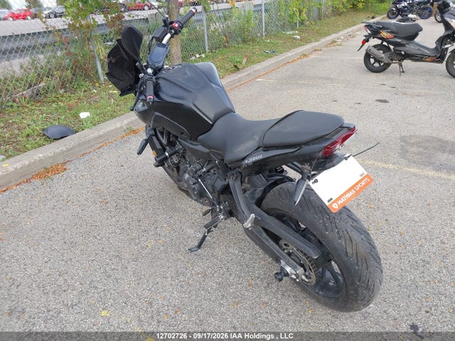 2021 Yamaha Mt-07 მანქანა იყიდება აუქციონზე, vin: JYARM32N2MA000454, აუქციონის ნომერი: 12702726