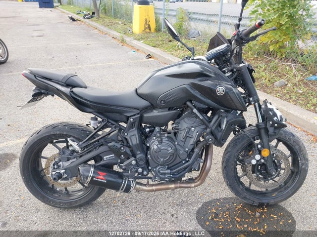 2021 Yamaha Mt-07 მანქანა იყიდება აუქციონზე, vin: JYARM32N2MA000454, აუქციონის ნომერი: 12702726