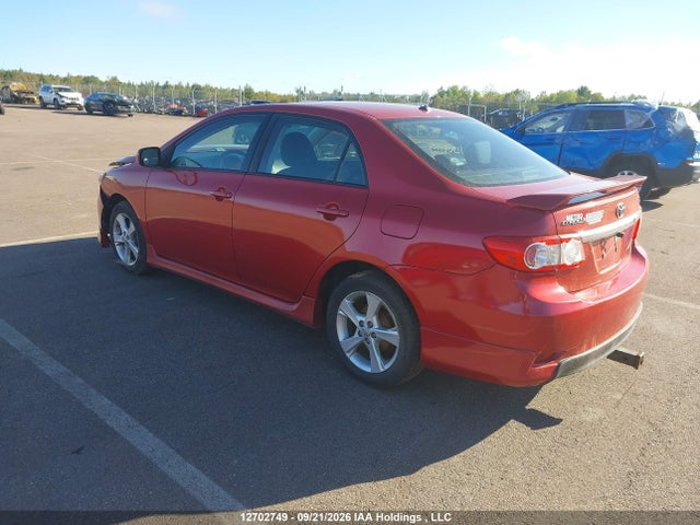 2011 Toyota Corolla S მანქანა იყიდება აუქციონზე, vin: 2T1BU4EE4BC588776, აუქციონის ნომერი: 12702749