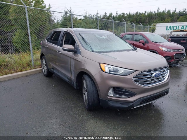 12702785 :رقم المزاد ، 2FMPK4K97KBB23884 vin ، 2019 Ford Edge Titanium مزاد بيع