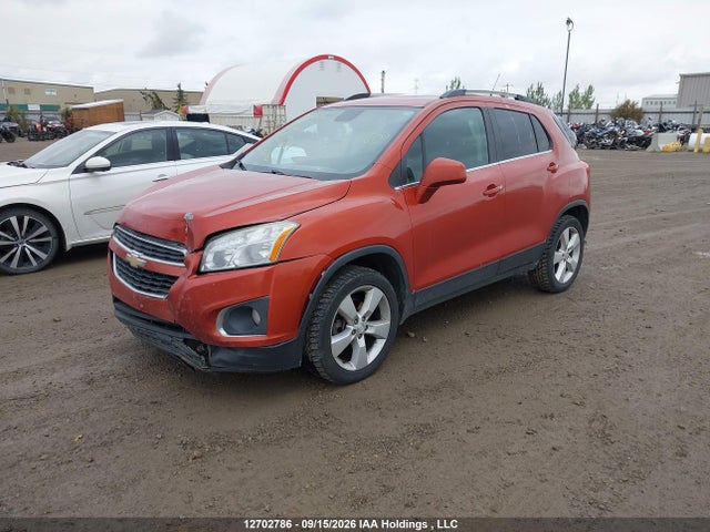 Продажа на аукционе авто 2014 Chevrolet Trax Ltz, vin: 3GNCJSSB0EL188055, номер лота: 12702786