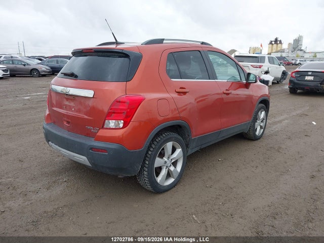 Продажа на аукционе авто 2014 Chevrolet Trax Ltz, vin: 3GNCJSSB0EL188055, номер лота: 12702786