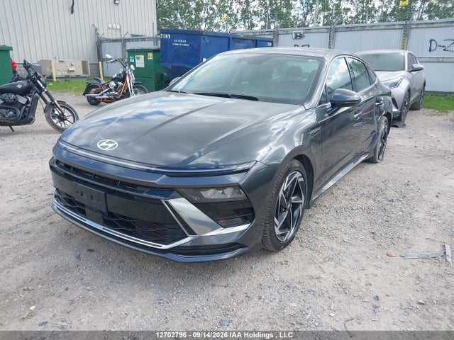 12702796 :رقم المزاد ، KMHL44JA8SA490311 vin ، 2025 Hyundai Sonata مزاد بيع