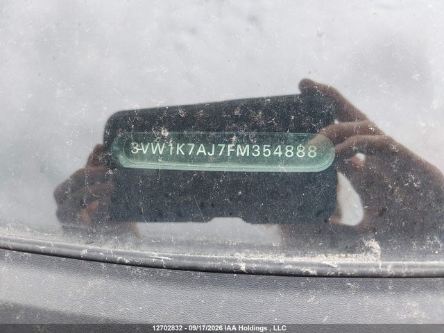 Aukcja sprzedaży 2015 Volkswagen Jetta S, vin: 3VW1K7AJ7FM354888, numer aukcji: 12702832