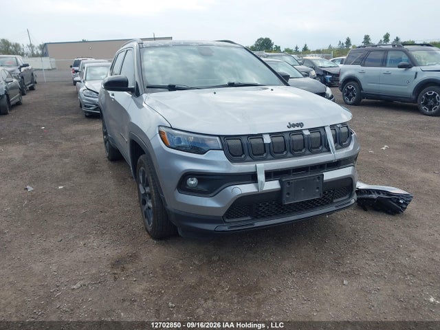 2022 Jeep Compass Altitude მანქანა იყიდება აუქციონზე, vin: 3C4NJDFB8NT238501, აუქციონის ნომერი: 12702850