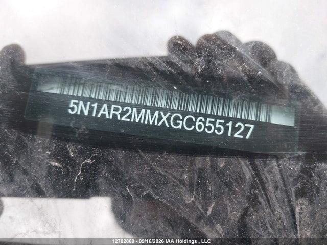 5N1AR2MMXGC655127 Nissan Pathfinder Platinum/s/sl/sv