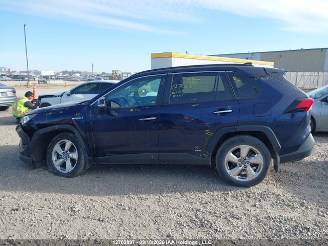 2019 Toyota Rav4 Hybrid Limited მანქანა იყიდება აუქციონზე, vin: 2T3DWRFV7KW007467, აუქციონის ნომერი: 12702897