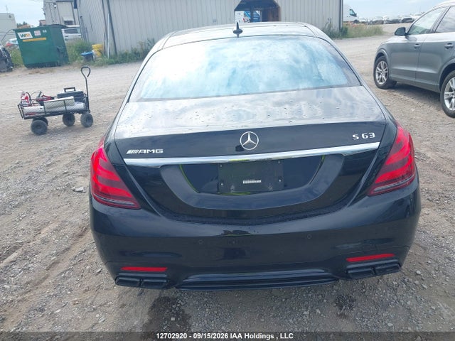 Aukcja sprzedaży 2020 Mercedes-benz Amg S 63 4matic, vin: WDDUG8JB8LA513867, numer aukcji: 12702920