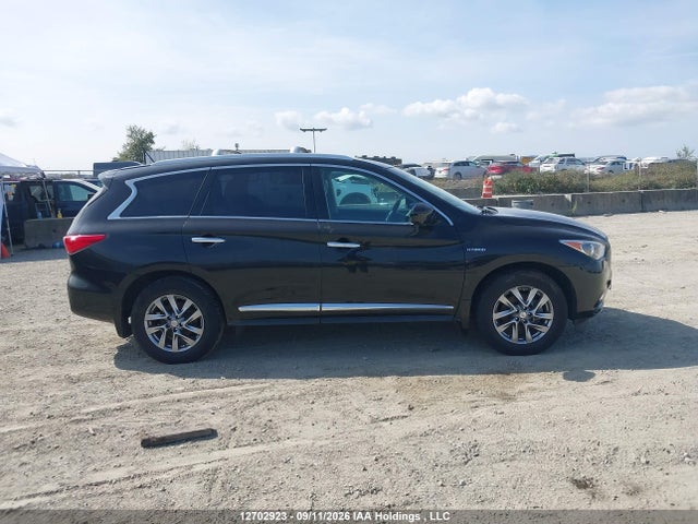 12702923 :رقم المزاد ، 5N1CL0MM3EC521538 vin ، 2014 Infiniti Qx60 Hybrid Hybrid مزاد بيع