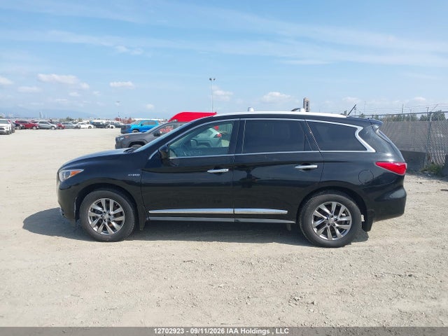 12702923 :رقم المزاد ، 5N1CL0MM3EC521538 vin ، 2014 Infiniti Qx60 Hybrid Hybrid مزاد بيع