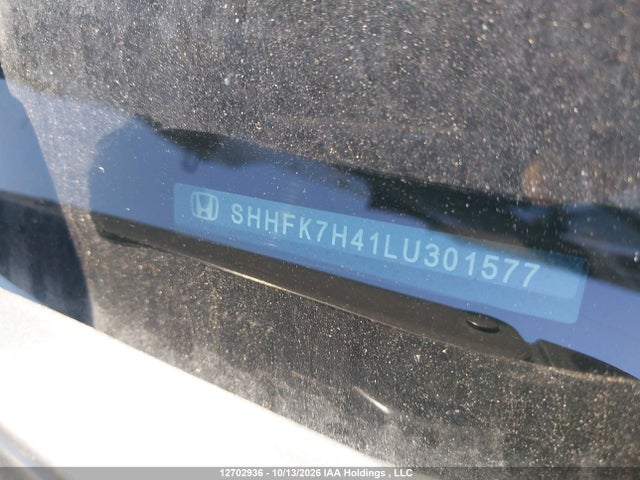 SHHFK7H41LU301577 Honda Civic Sport