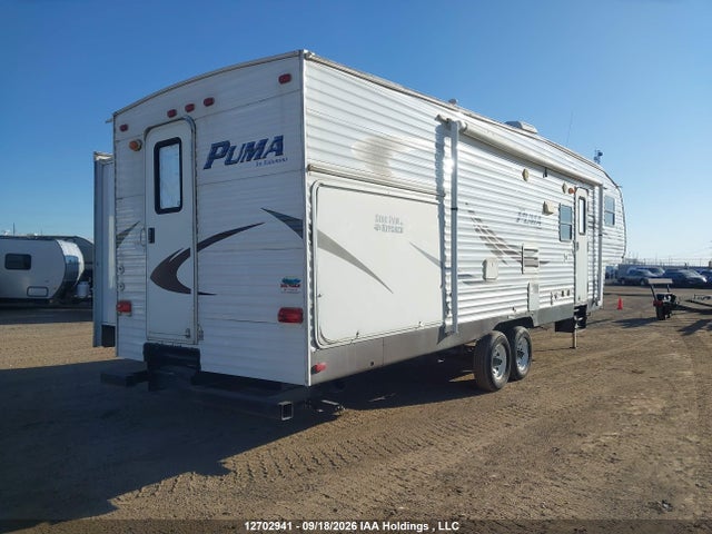 Продажа на аукционе авто 2011 Forest River Puma, vin: 4X4FPUF24BP032282, номер лота: 12702941