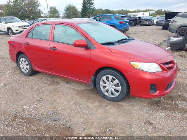 12702950 :رقم المزاد ، 2T1BU4EE1CC761185 vin ، 2012 Toyota Corolla Ce مزاد بيع