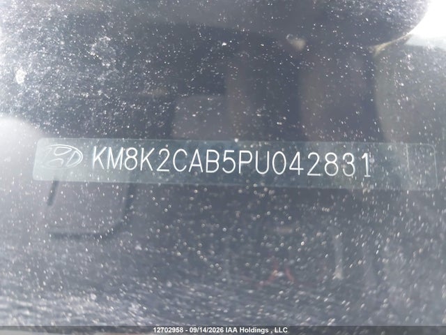 KM8K2CAB5PU042831 Hyundai Kona Se