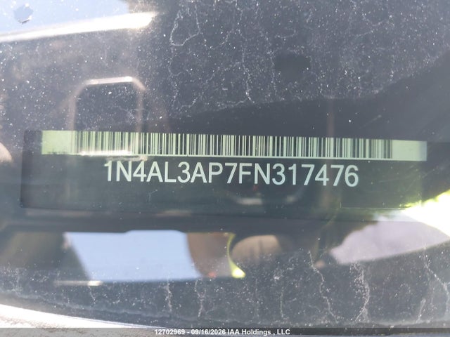 1N4AL3AP7FN317476 Nissan Altima 2.5/s/sv/sl