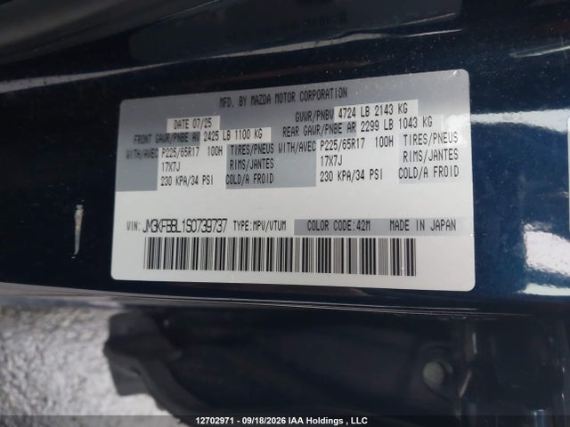 Mazda Cx-5 Gx 2025 JM3KFBBL1S0739737 Image 19