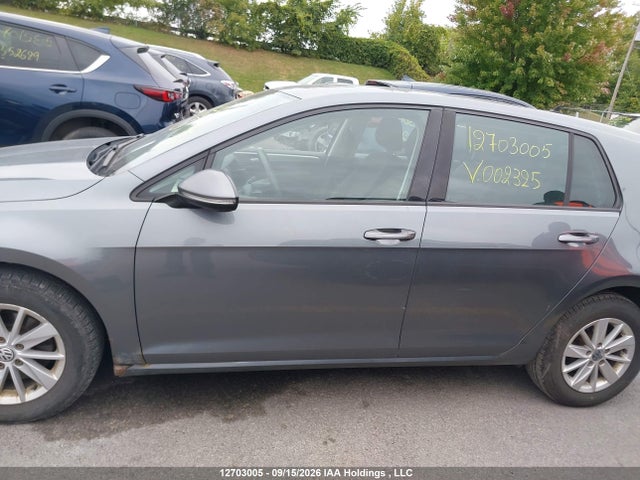 Auction sale of the 2015 Volkswagen Golf, vin: 3VW217AUXFM002325, lot number: 12703005