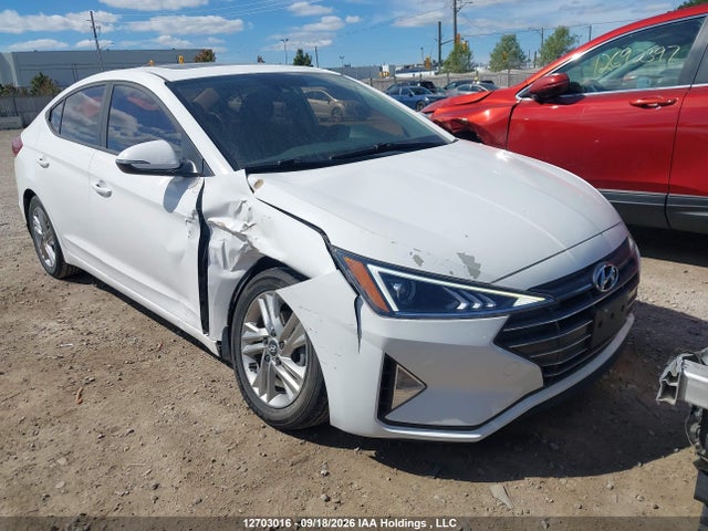 Auction sale of the 2019 Hyundai Elantra Sel/value/limited, vin: KMHD84LF6KU769689, lot number: 12703016