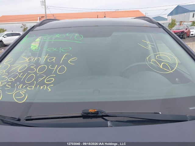 12703040 :رقم المزاد ، 5XYZUDLB1GG324076 vin ، 2016 Hyundai Santa Fe Sport مزاد بيع
