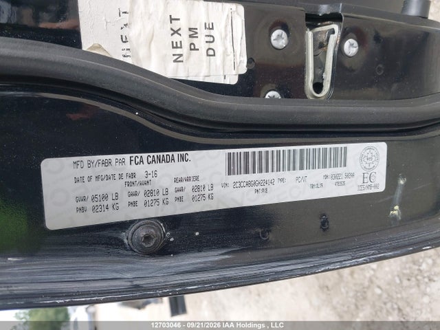 Aukcja sprzedaży 2016 Chrysler 300 S, vin: 2C3CCABG0GH224142, numer aukcji: 12703046