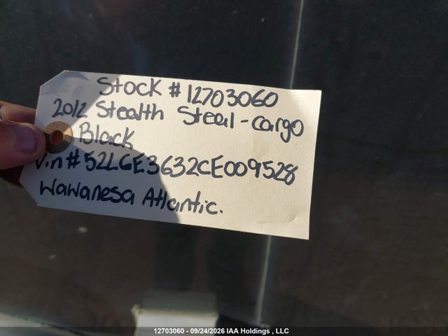 Продажа на аукционе авто 2012 Stealth Stealth, vin: 52LGE3632CE009528, номер лота: 12703060