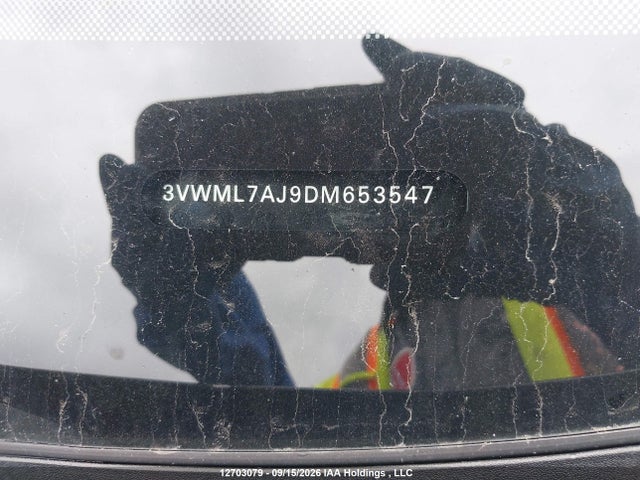 Продажа на аукционе авто 2013 Volkswagen Jetta, vin: 3VWML7AJ9DM653547, номер лота: 12703079