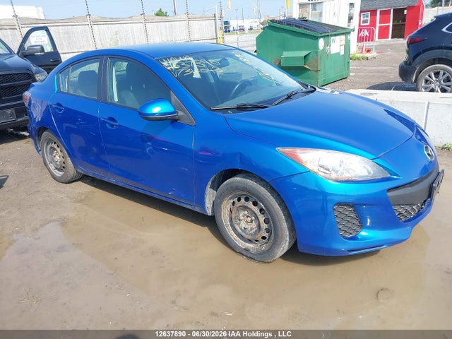 Продажа на аукционе авто 2013 Mazda Mazda3 Gx, vin: JM1BL1UF9D1734043, номер лота: 12637890