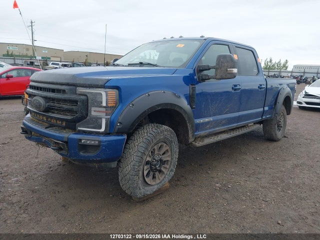 12703122 :رقم المزاد ، 1FT8W3BT4NEE28268 vin ، 2022 Ford F-350 Lariat مزاد بيع