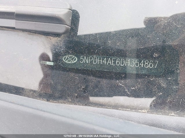 Aukcja sprzedaży 2013 Hyundai Elantra, vin: 5NPDH4AE6DH354867, numer aukcji: 12703149