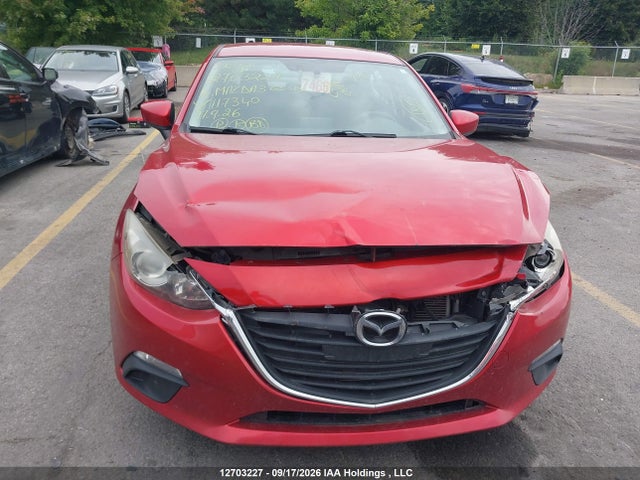 2014 Mazda Mazda3 Gs-sky მანქანა იყიდება აუქციონზე, vin: JM1BM1V71E1117340, აუქციონის ნომერი: 12703227
