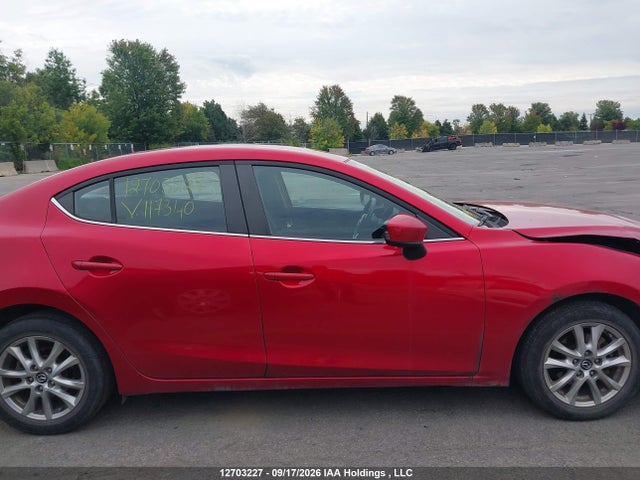 2014 Mazda Mazda3 Gs-sky მანქანა იყიდება აუქციონზე, vin: JM1BM1V71E1117340, აუქციონის ნომერი: 12703227