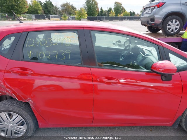 2019 Honda Fit Lx მანქანა იყიდება აუქციონზე, vin: 3HGGK5H55KM102739, აუქციონის ნომერი: 12703242