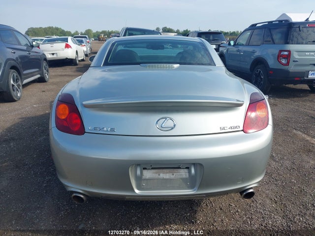 12703270 :رقم المزاد ، JTHFN48Y840056706 vin ، 2004 Lexus Sc 430 مزاد بيع