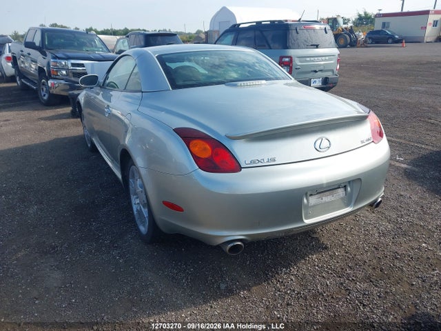 12703270 :رقم المزاد ، JTHFN48Y840056706 vin ، 2004 Lexus Sc 430 مزاد بيع