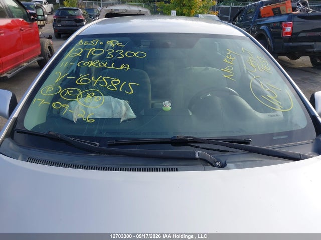 Продаж на аукціоні авто 2011 Toyota Corolla S/le, vin: 2T1BU4EE0BC645815, номер лоту: 12703300