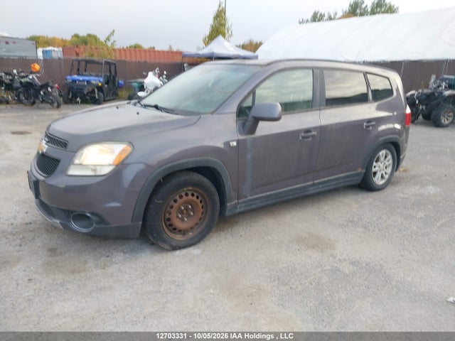 2012 Chevrolet Orlando Lt მანქანა იყიდება აუქციონზე, vin: KL77P2EM6CK533980, აუქციონის ნომერი: 12703331