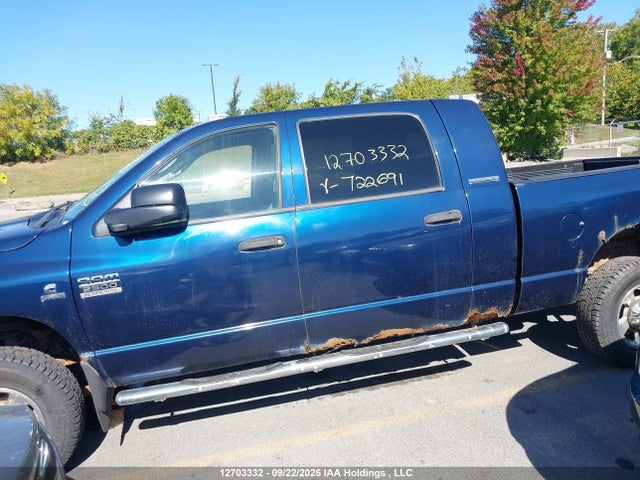 2007 Dodge Ram 2500 Laramie/slt მანქანა იყიდება აუქციონზე, vin: 3D7KS29C27G722691, აუქციონის ნომერი: 12703332