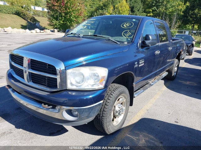 2007 Dodge Ram 2500 Laramie/slt მანქანა იყიდება აუქციონზე, vin: 3D7KS29C27G722691, აუქციონის ნომერი: 12703332