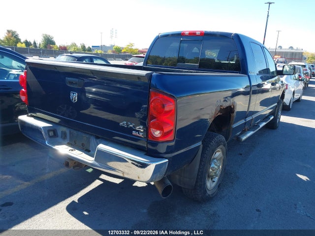 2007 Dodge Ram 2500 Laramie/slt მანქანა იყიდება აუქციონზე, vin: 3D7KS29C27G722691, აუქციონის ნომერი: 12703332