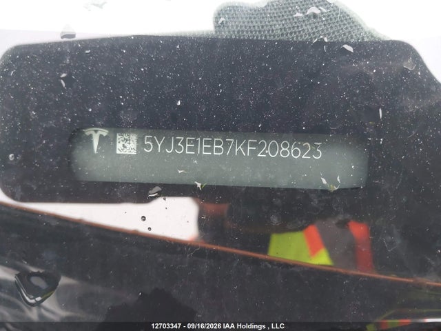 Продаж на аукціоні авто 2019 Tesla Model 3, vin: 5YJ3E1EB7KF208623, номер лоту: 12703347