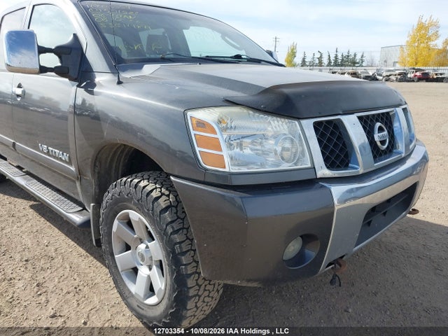2006 Nissan Titan მანქანა იყიდება აუქციონზე, vin: 1N6AA07B06N501522, აუქციონის ნომერი: 12703354