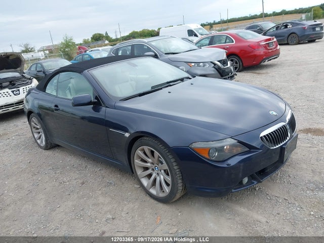 Продажа на аукционе авто 2007 Bmw 650 I, vin: WBAEK13557CN82454, номер лота: 12703365