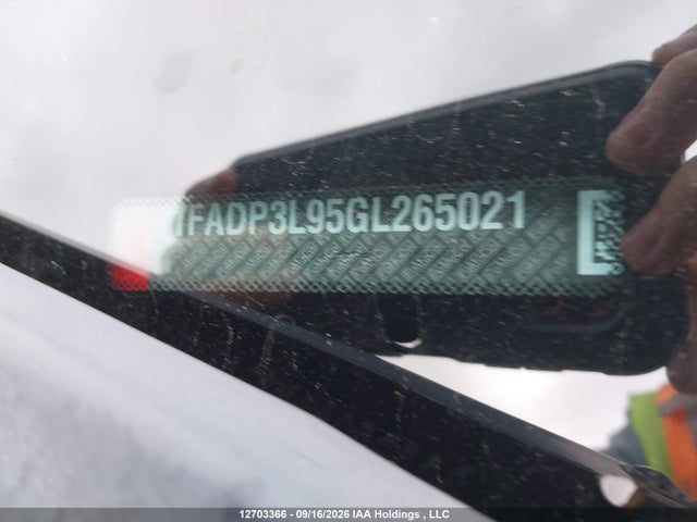 12703366 :رقم المزاد ، 1FADP3L95GL265021 vin ، 2016 Ford Focus St St مزاد بيع