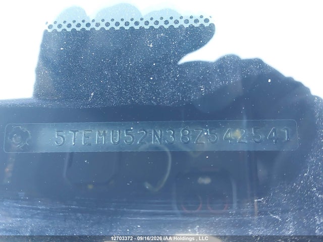 12703372 :رقم المزاد ، 5TEMU52N38Z542541 vin ، 2008 Toyota Tacoma V6 مزاد بيع